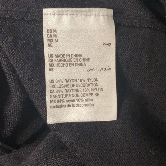 INC Colorblocked Zip Cardigan - Picture 8 of 9